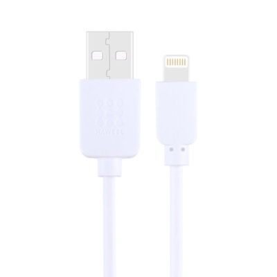 HAWEEL 1m High Speed 35 Cores 8 Pin to USB Sync Charging Cable for iPhone, iPad(White)