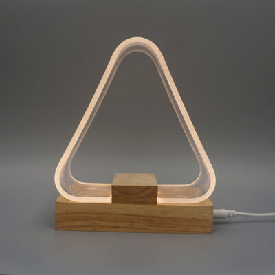 USB Simple Study Desk Lamp LED Acrylic Night Light